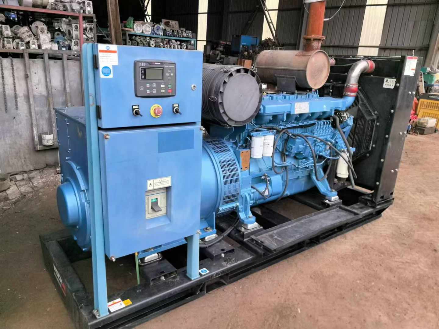 柯城500kW 柴油发电机组可带动设备功率的计算公式是什么？