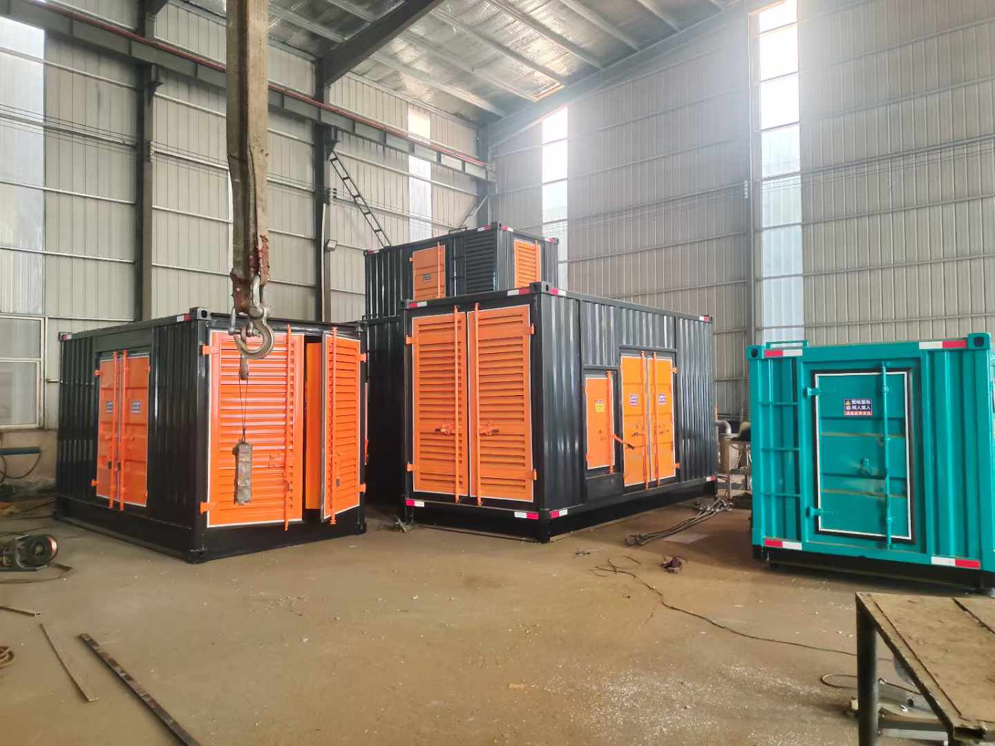 柯城500kw柴油发电机组可以带动多少功率设备？